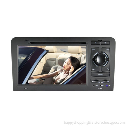 Audi A3 HD DVD Player with GPS CAN Bus Steering Wheel
